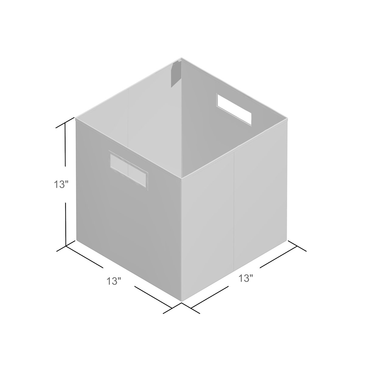 ClosetMaid Decorative Storage Leather Bin Wayfair